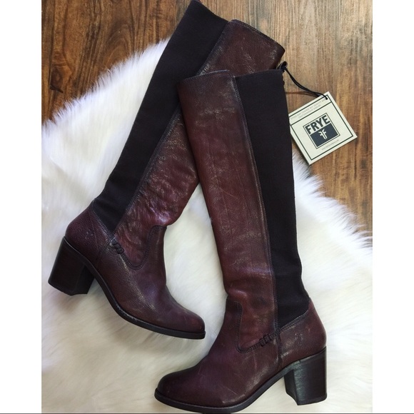 Frye Shoes - FRYE Leather Knee High Boots NWT